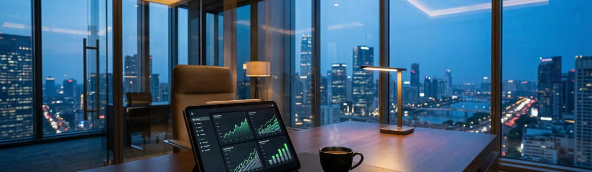 Oficina de un Ejecutivo en Twilight